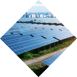 Rooftop solar panels